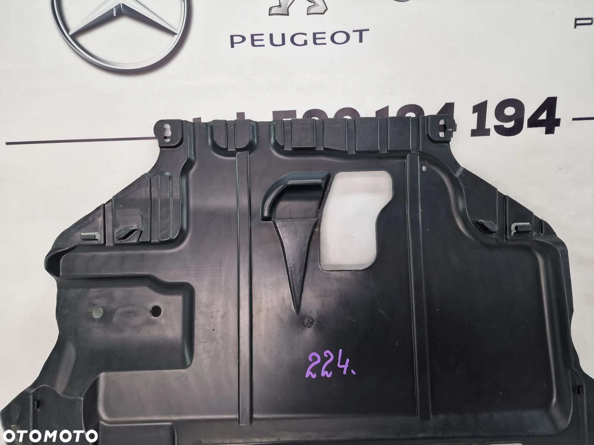 FORD FOCUS MK2 , LIFT / C-MAX 07-10 PŁYTA / OSŁONA POD SILNIK , NR 3M51-R6P013-AS , NR AUKCJI NSŁ224 - 2