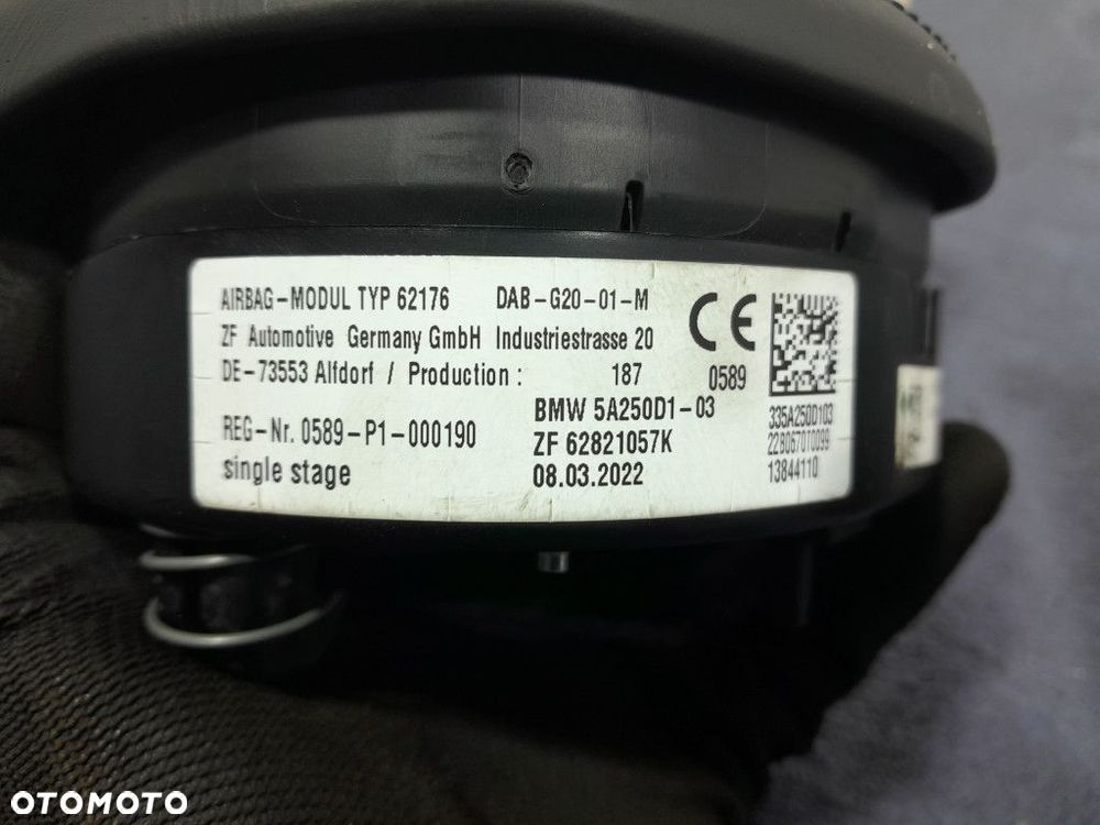 BMW M3 G80 DESKA ROZDZIELCZA PULPIT KOKPIT AIRBAG PODUSZKI DO REGENERACJI - 12