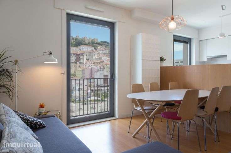 Apartamento Martim Moniz, com vista para o Castelo - Grande imagem: 2/12