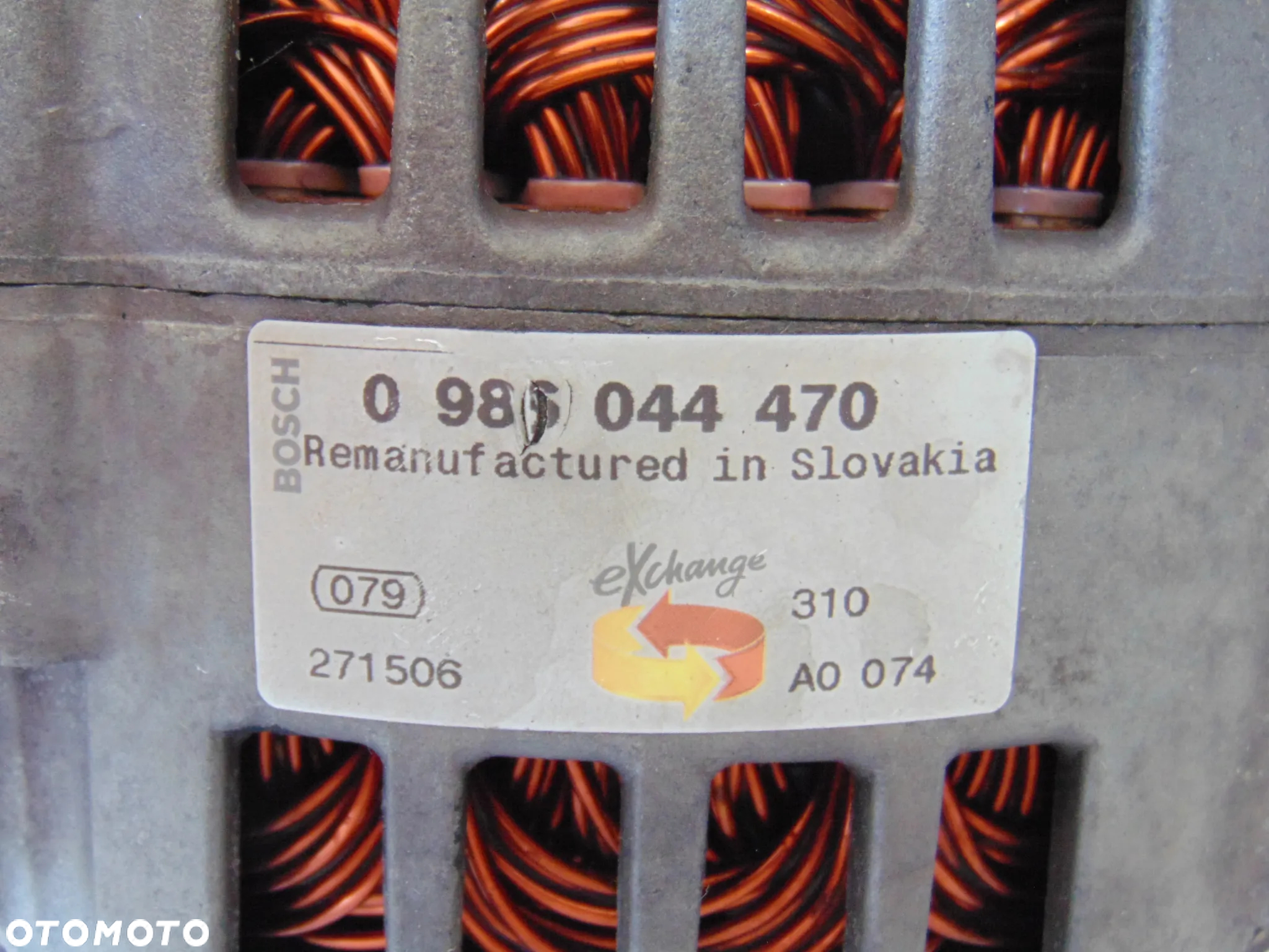 ORYGINAŁ alternator Audi A4 B6 B7 A6 C5 VW Volkswagen Passat B5 Skoda Superb I diesel 2.5 TDI V6 - 11