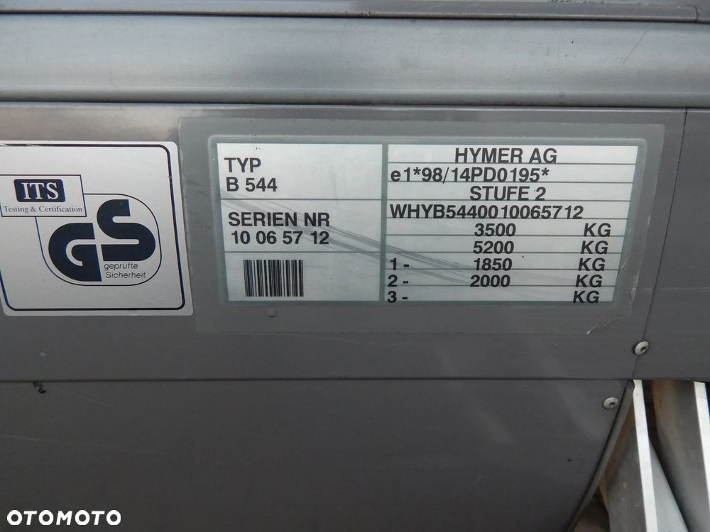 Hymer-Eriba DUCATO HYMER - 39