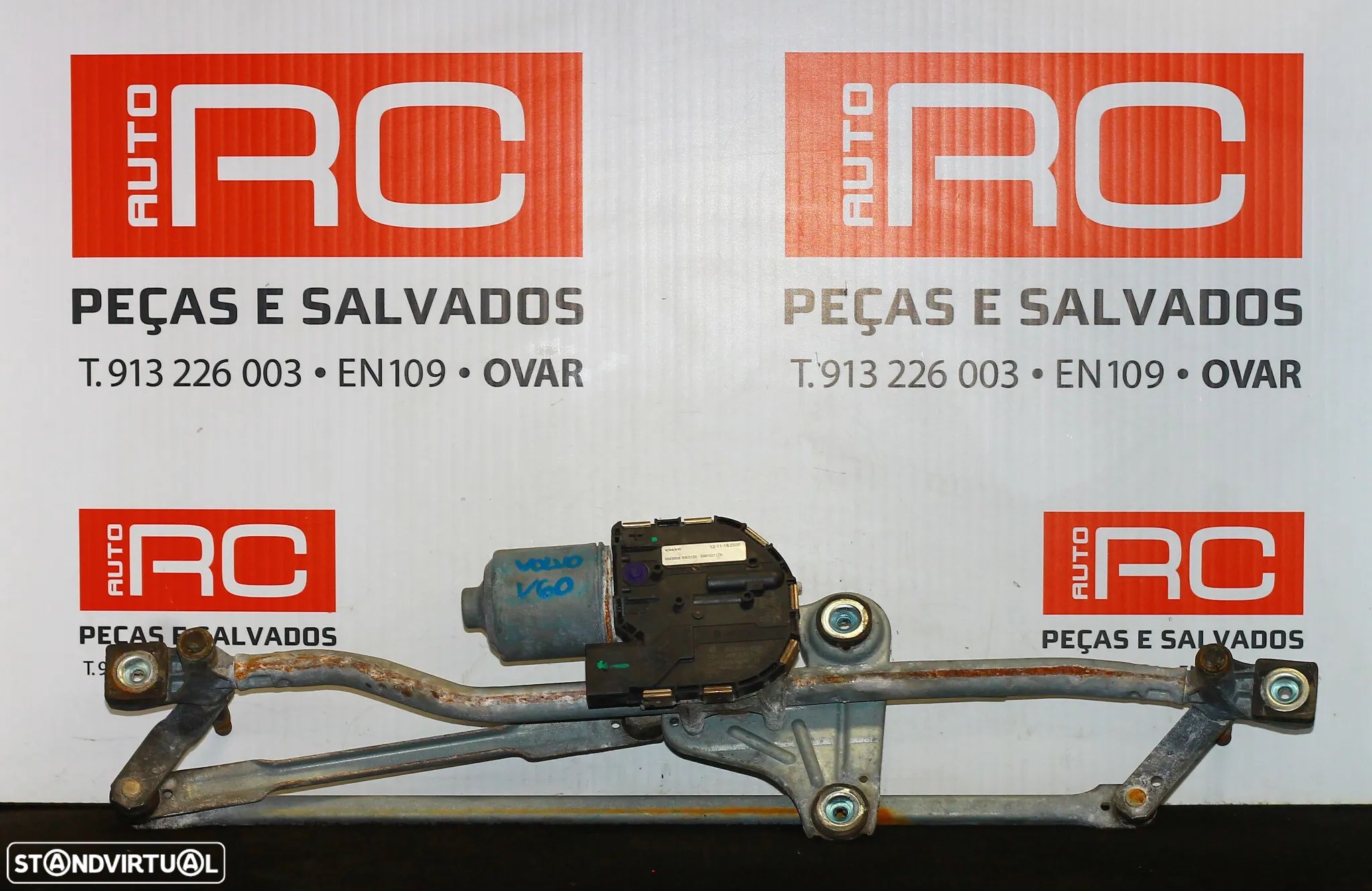 MOTOR LIMPA PARA-BRISAS VOLVO V60 - 1