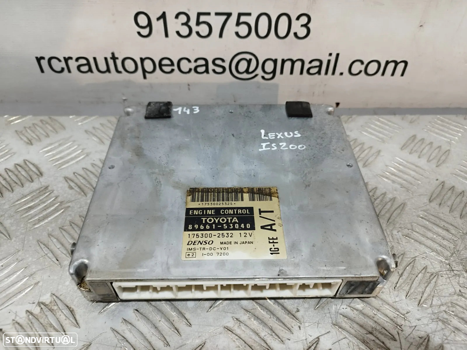 Centralina ECU motor Denso Lexus 2.0 - 2