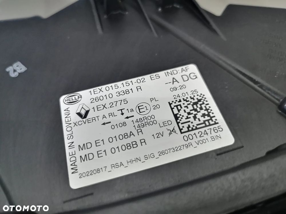 Lampa Prawa Renault AUSTRAL FULL LED PURE VISION Kompletna Przód Przednia - 7