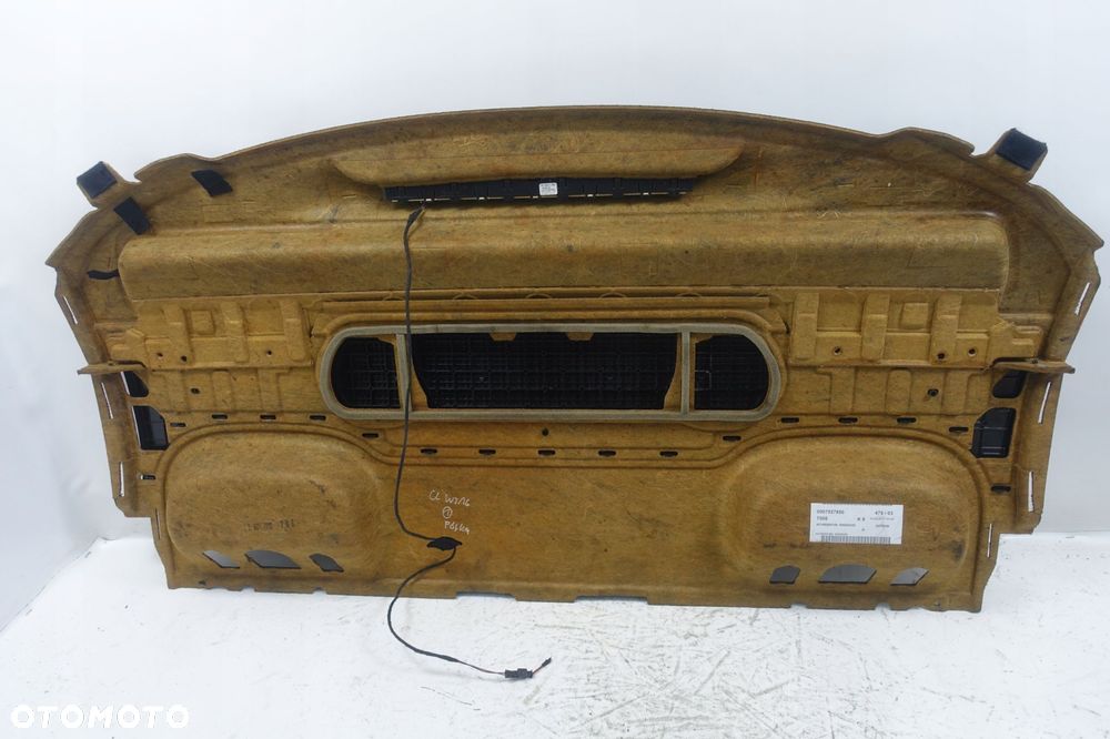 Mercedes C216 W216 TYLNA PÓŁKA BAGAŻNIKA tył - 2