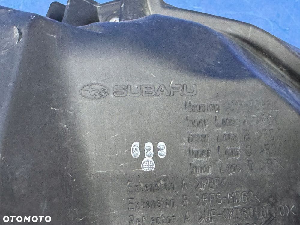 LEWY FULL LED SUBARU LEGACY OUTBACK EUROPA BDB ORYGINAŁ - 10