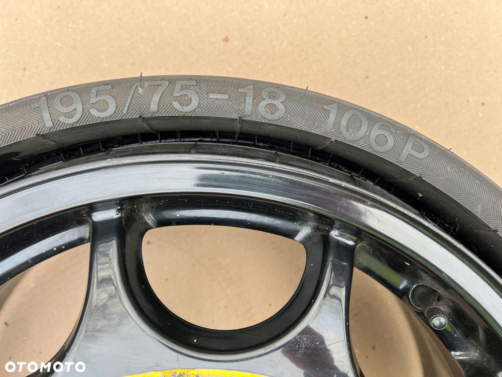 audi q7 4l dojazdówka koło dojazdowe zapas 195/75 r18 4l0601025k - 4
