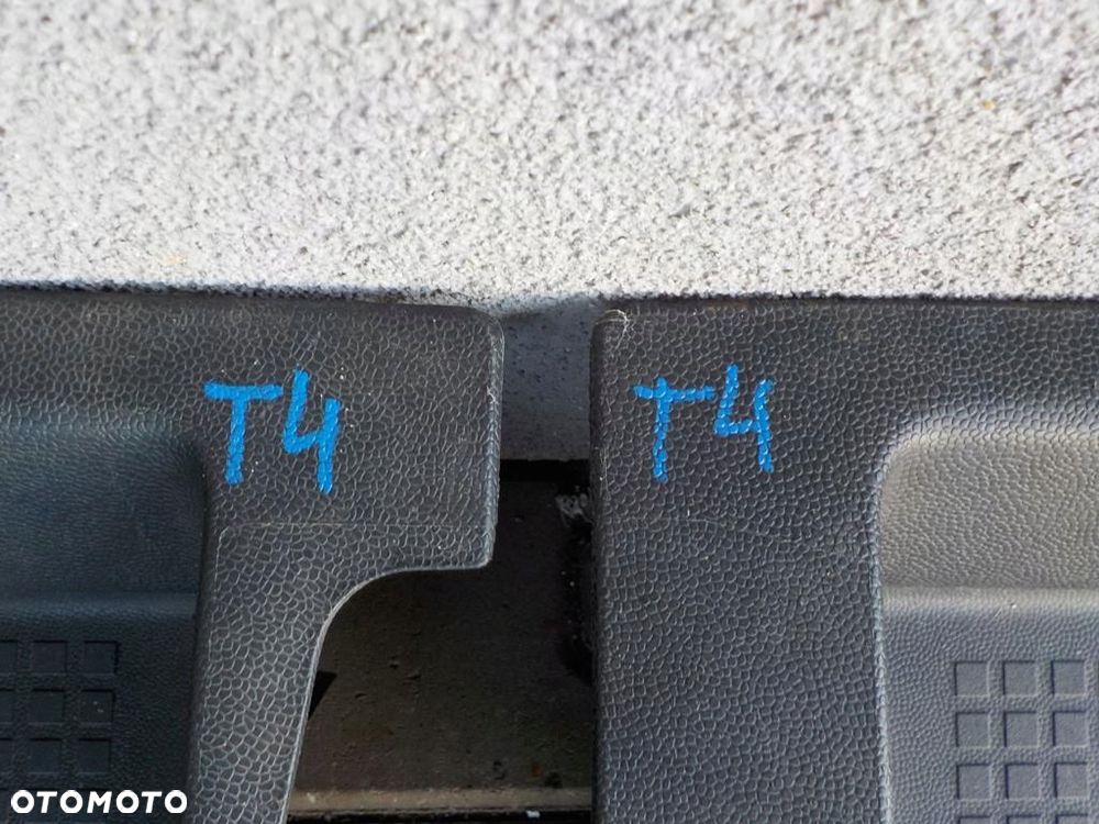 VW T4 PRÓG STOPIEŃ DRZWI PRAWYCH LEWYCH PRZEDNICH CZARNE - 4
