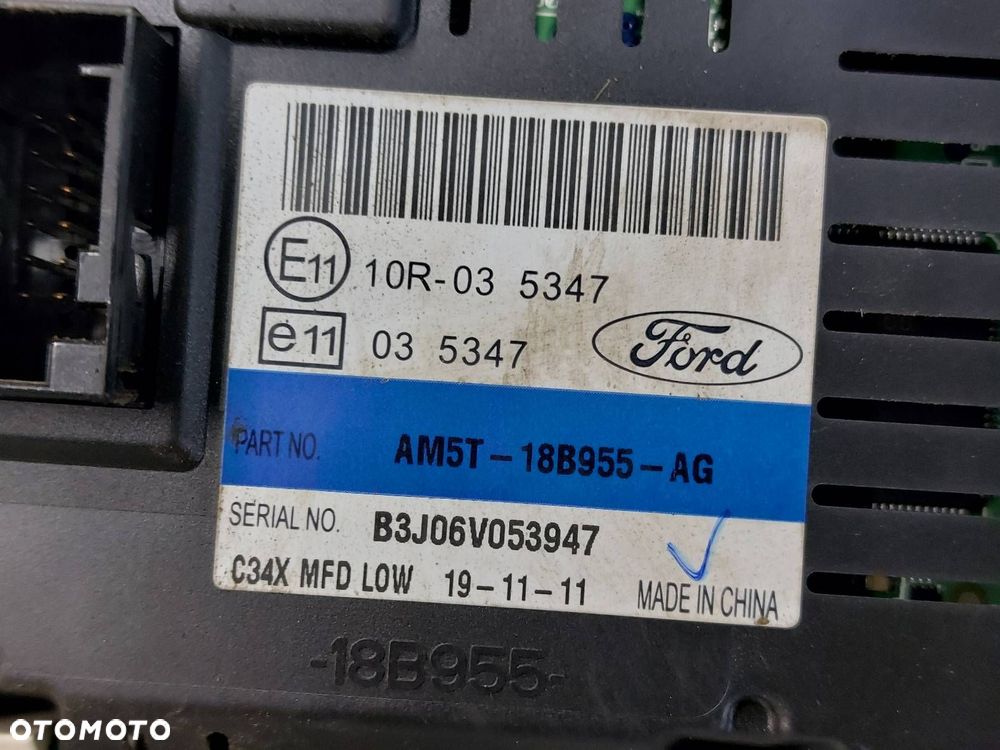 RADIO ODTWARZACZ WYŚWIETLACZ FORD FOCUS MK3 AM5T-18B955-AG - 6