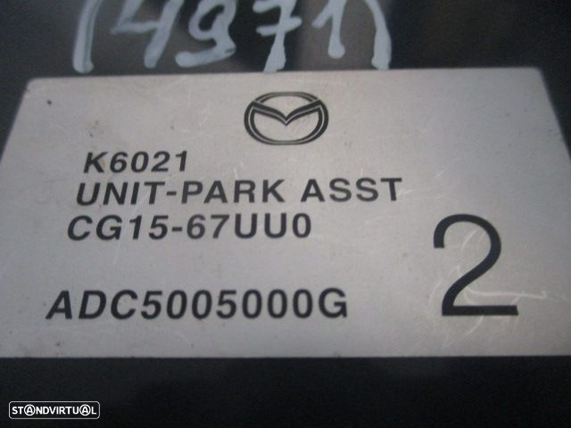 Modulo ADC5005000G MAZDA 5 2012 Módulo De Controle Auxiliar De Estacionamento - 2