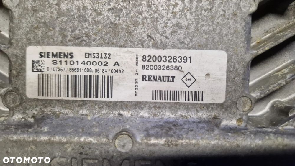 RENAULT THALIA 1.4 STEROWNIK SILNIKA 8200326391 - 2
