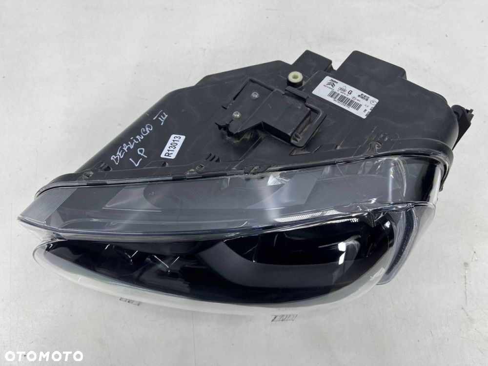 Lampa reflektor Citroen Berlingo III 3 Multispace 2018r.- lewa przednia wersja osobowa 9816825180 - 10