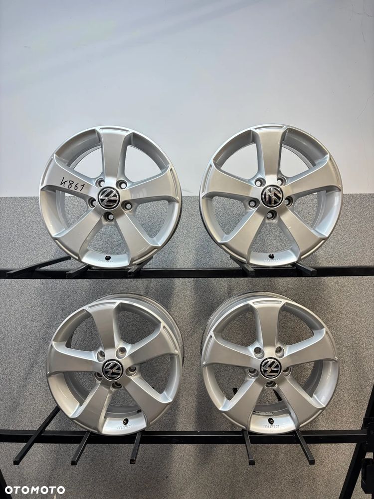 4 Felgi Alu Volkswagen Touran, Caddy, Golf 5, 6, 16" ET50 - 1