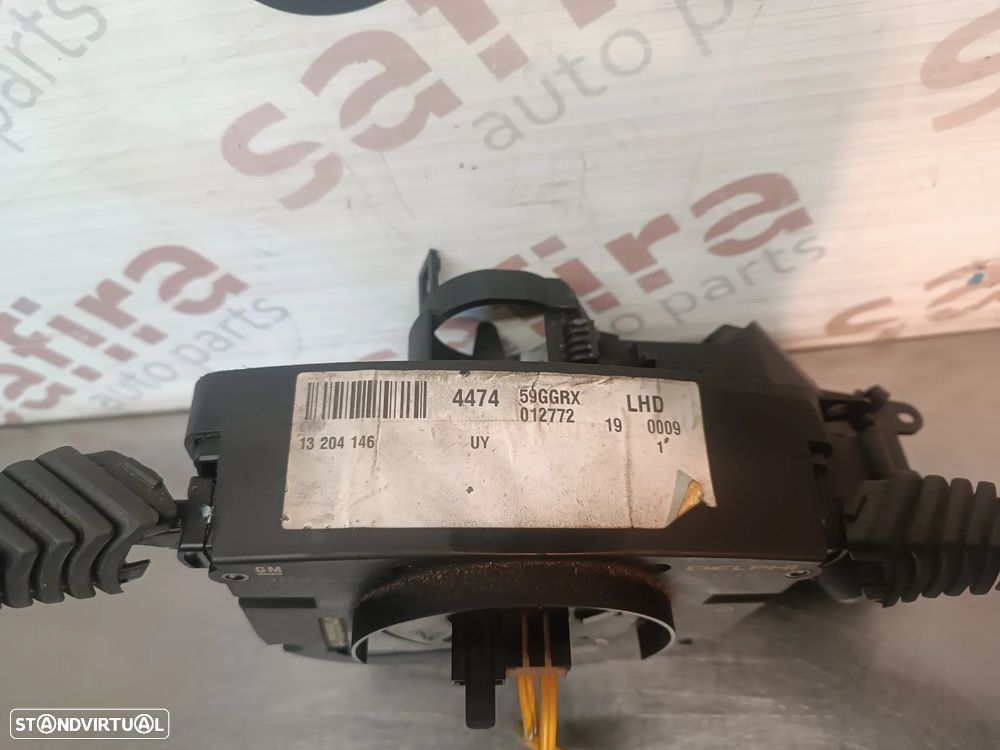 COMUTADOR / MANETES PISCA / LUZES / FITA AIRBAG OPEL VECTRA C 13204146 45369043 SW32 - 2