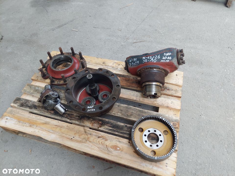 ZWOLNICA ZE ZWROTNICĄ SKRĘTNA KOPARKA O&K MH4  [W-71, S-3X29, SZ-10 , P-13Z / 26F][NAP 2066] - 1
