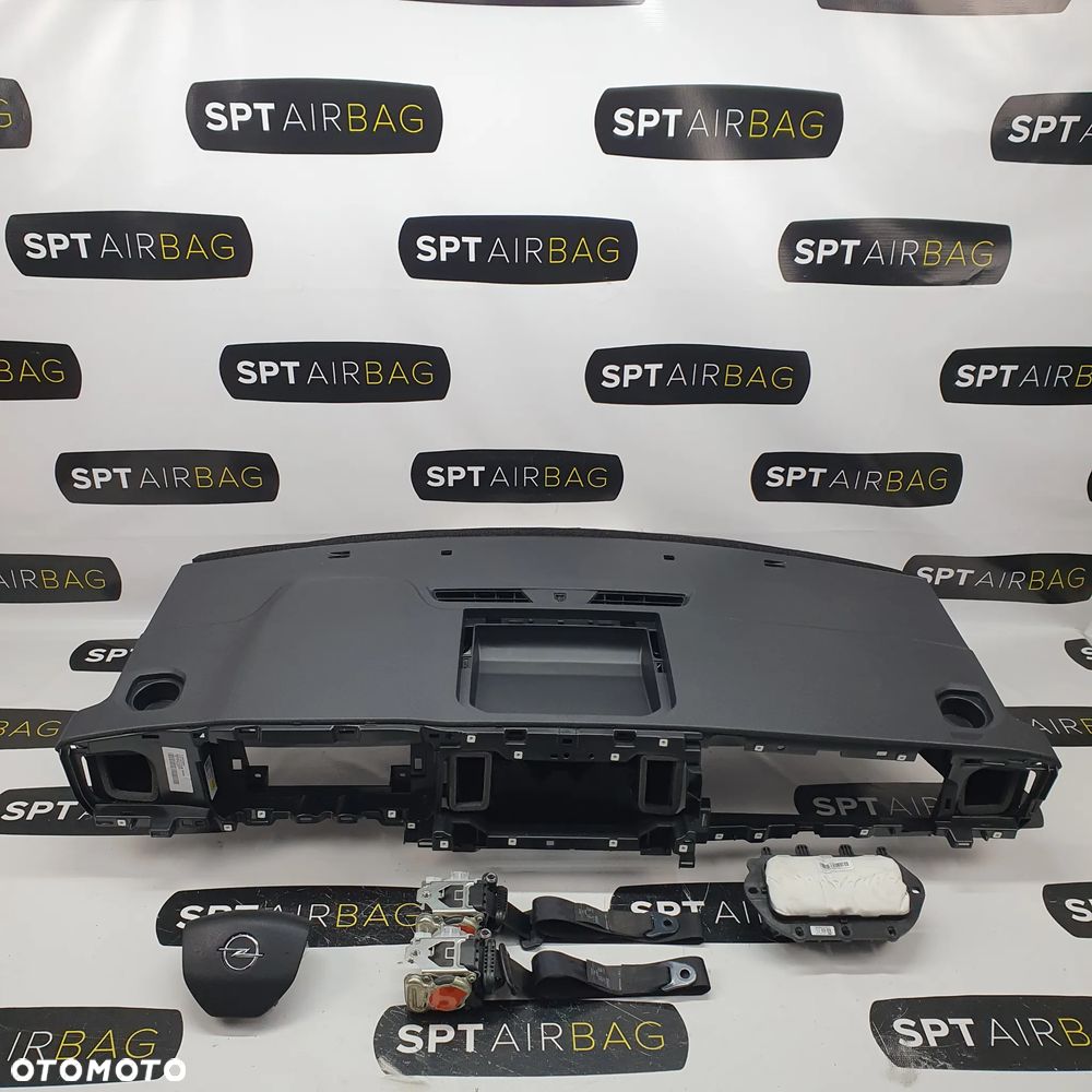 OPEL VIVARO C DESKA ROZDZIELCZA KONSOLA KOKPIT PULPIT PODUSZKI AIRBAG AIR BAG PASY KIT SET - 1