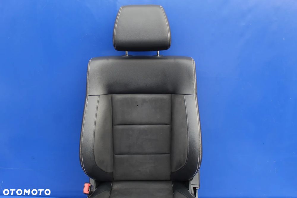 Fotel kierowcy lewy skóra + alcantara wersja sport OE Mercedes E-klasa W212 Lift 2014r - 7