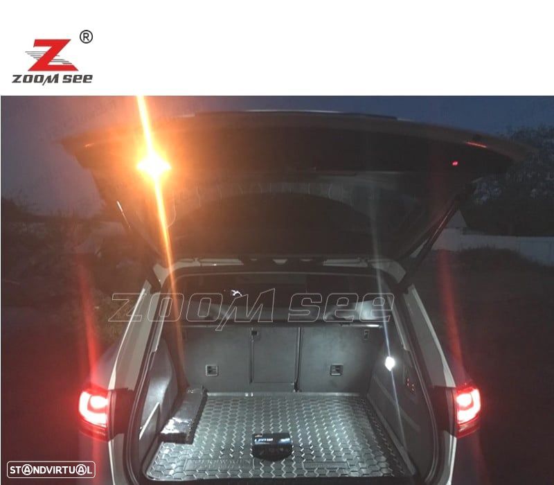 KIT COMPLETO DE 23 LÂMPADAS LED INTERIOR PARA VOLKSWAGEN VW TOUAREG II 7 P 7P5 7P6 2010 + - 2