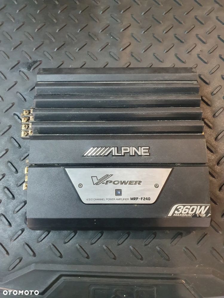 Wzmacniacz samochodowy ALPINE MRP-F240 - 1