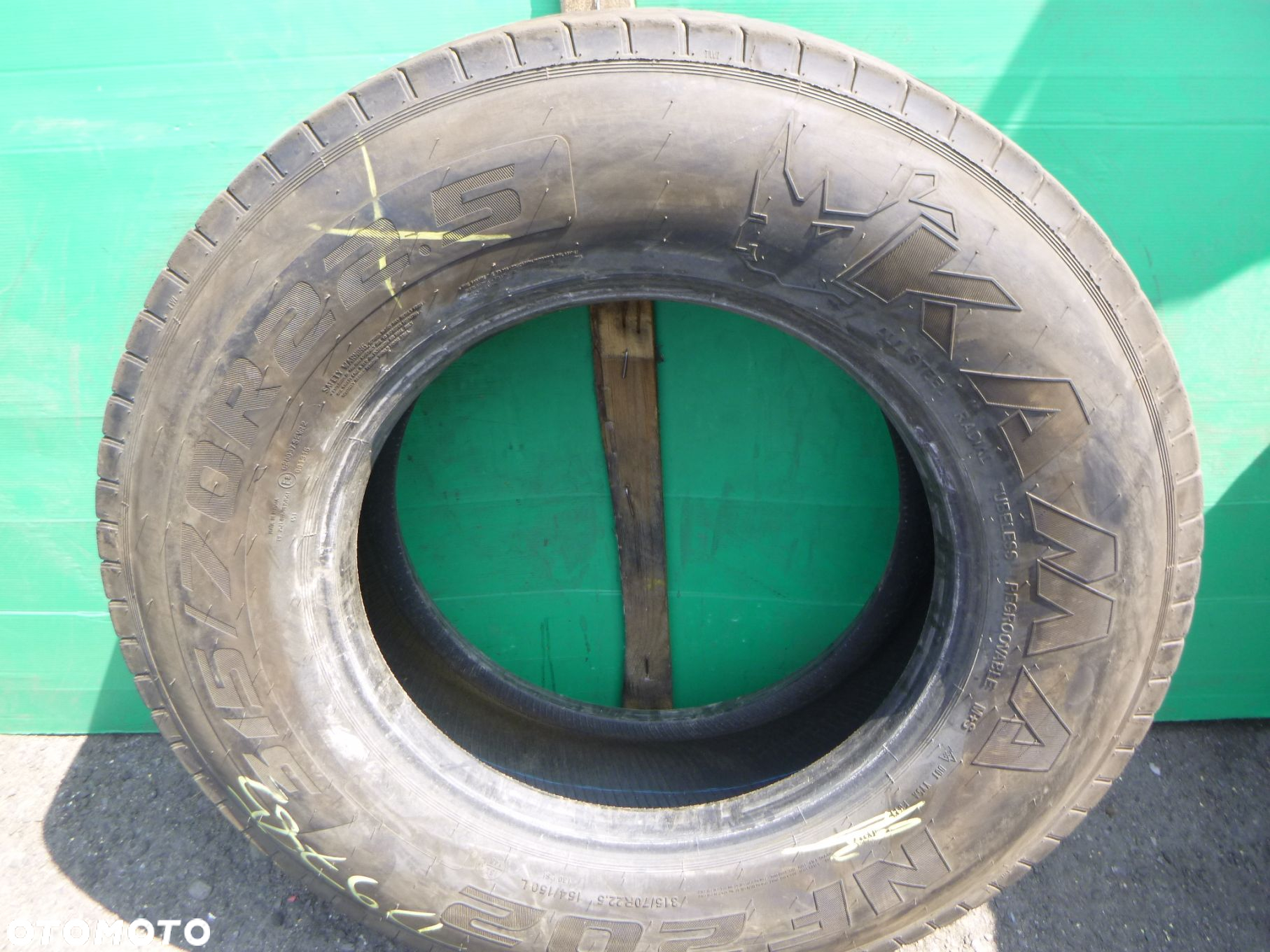 Opona ciężarowa 315/70r22.5 Kama NS202. Opony ciężarowe - 3