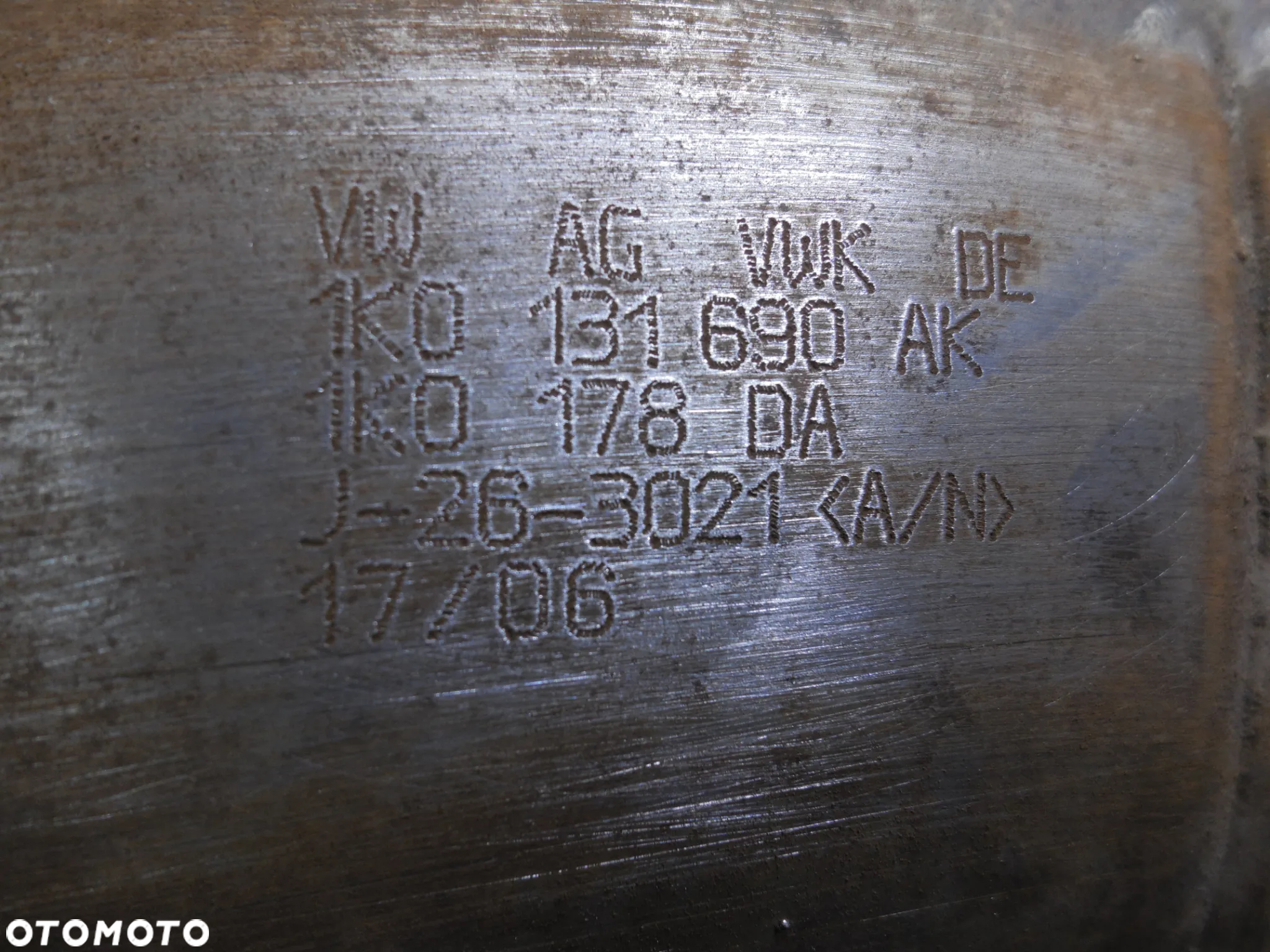 AUDI A3 8P 1.9 2.0 TDI KATALIZATOR 1K0131690AK 1K0178DA VW GOLF SEAT TOLEDO ALTEA LEON SKODA - 2