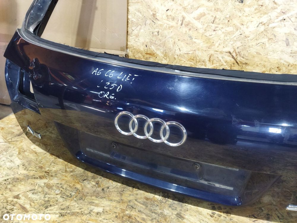 KLAPA TYŁ AUDI A6 C6 LIFT AVANT KOMBI LZ5D ORG - 5