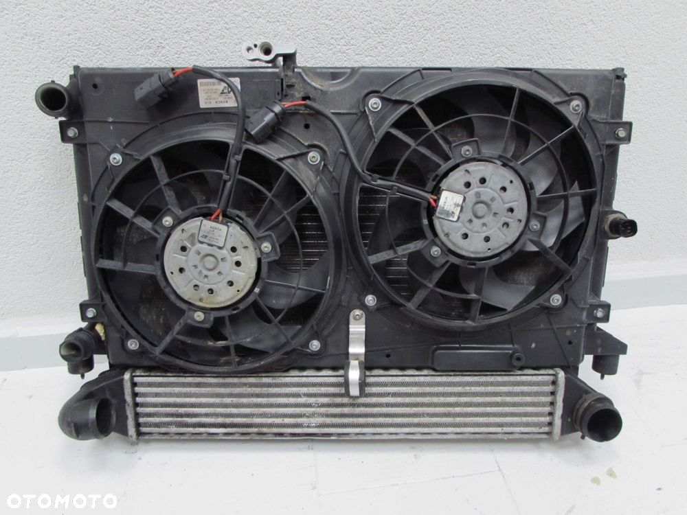 VW SHARAN ALHAMBRA GALAXY 1.9 TDI LIFT CHLODNICE WODA INTERCOOLER WENTYLATORY 7M3121203 7M3121253G - 4