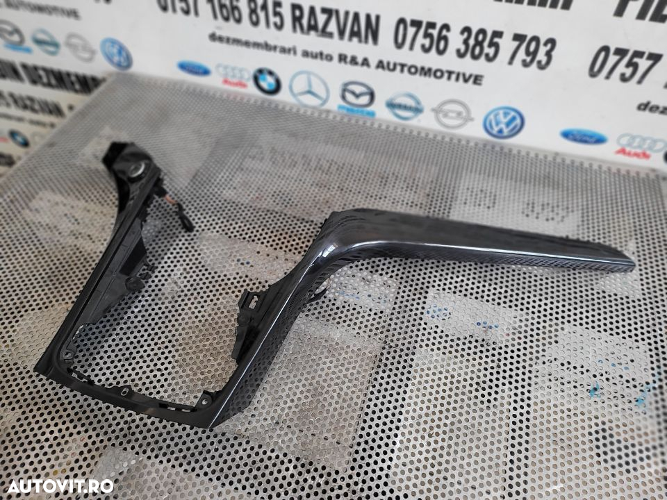 Ornament Trim Bord Consola Centara Buton Start Stop Ford Kuga 2 II An 2015-2020 Volan Stanga - 4