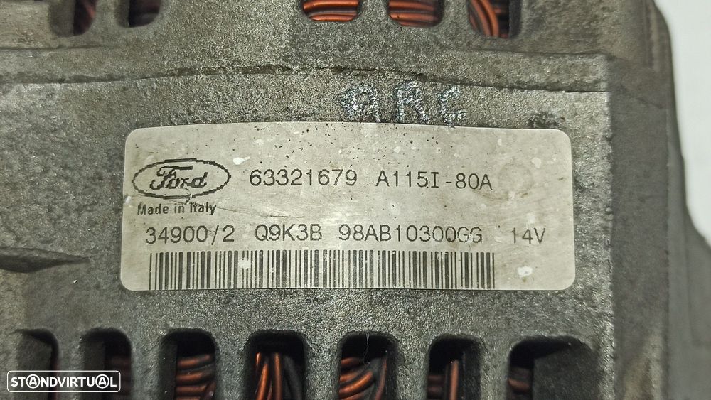 ALTERNADOR FORD FOCUS TURNIER (CAK) AMBIENTE - 2