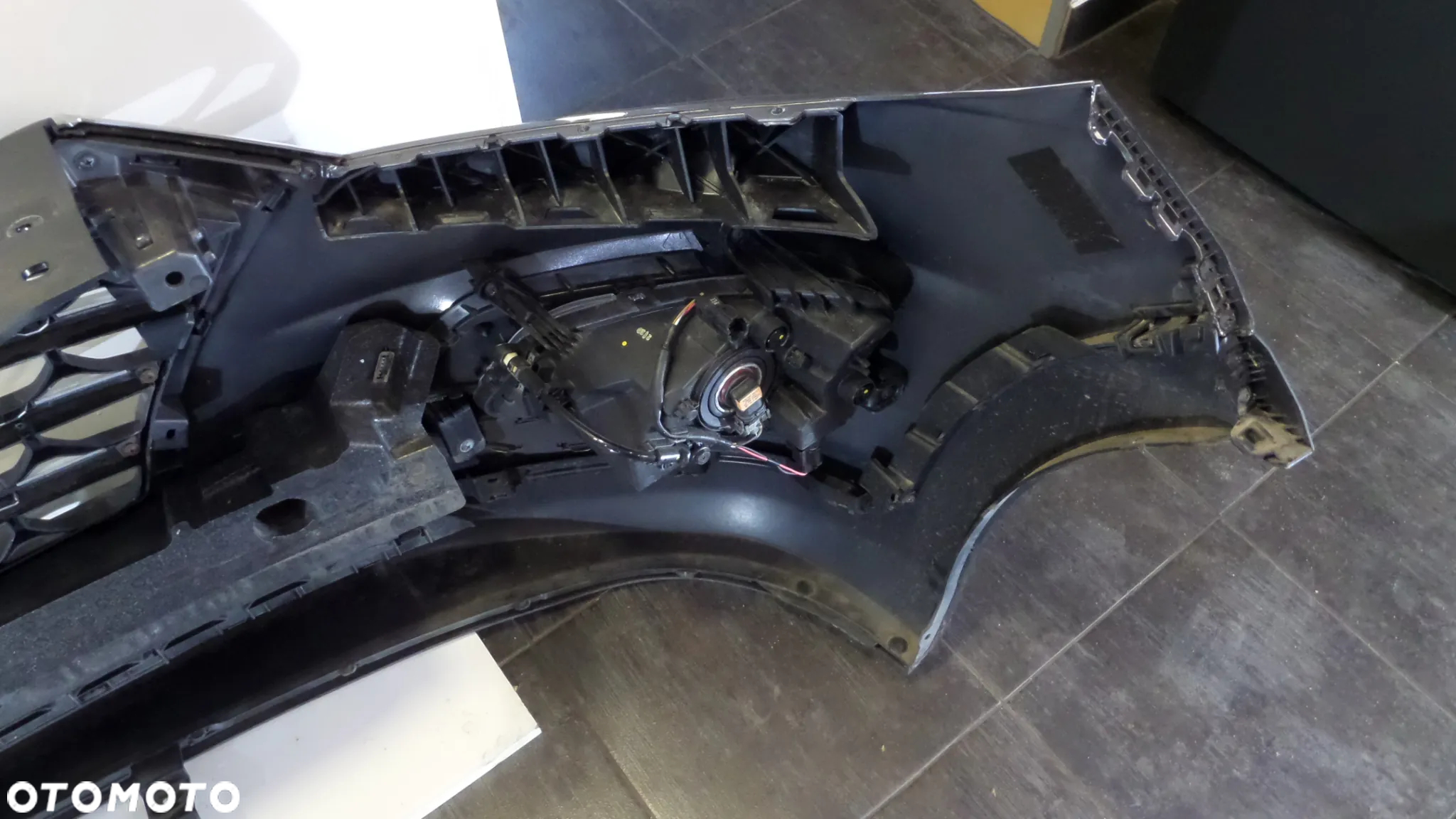HYUNDAI TUCSON 18-20 ZDERZAK PRZÓD ATRAPA LED DRL HALOGEN - 6