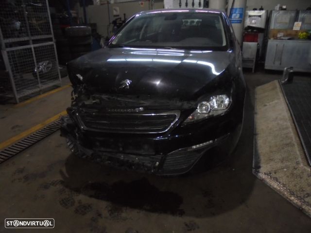 Carro MOT: 9HP  9H06  DV6DTED PEUGEOT 308 2014 1.6HDI 92CV 5P PRETO DIESEL - 1