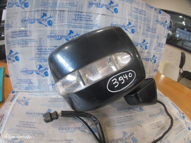 Espelho Esp3940 MERCEDES W463 2002 G400CDI 250CV 5P AZUL DRT ELETRICO COM PISCA 4 + 10 PINOS Danificado Ficha Cortada - 2