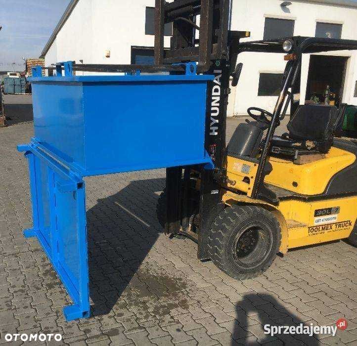 Kontener Metalowy Z Otwieranym Dnem PMDC 1700 L POJEMNIK - 6