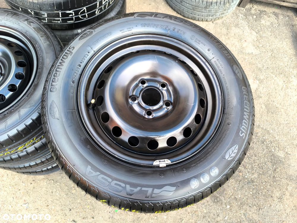 5x108 Felgi Stalowe Stal 15 Koła Letnie Lato RENAULT KANGOO II 2 Mercedes Citan W415 SAFRANE LAGUNA I 23r. Legnica ALU-RAD NOWE 8mm 195/65 - 3
