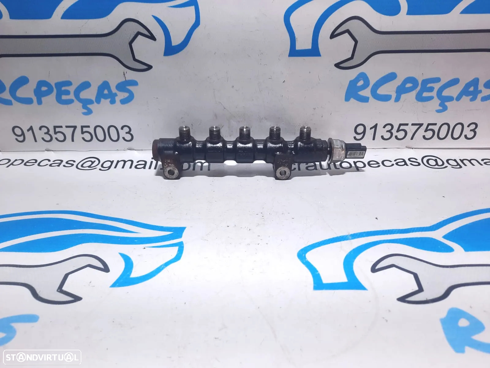 REGUA INJETOR INJETORES PEUGEOT 206 1.6 HDI 16V 109CV 9HZ 9654592680 207 307 407 3007 3008 CITROEN C5 C3 C4 PICASSO GRAND PICASSO INJECTOR INJECTORES - 2