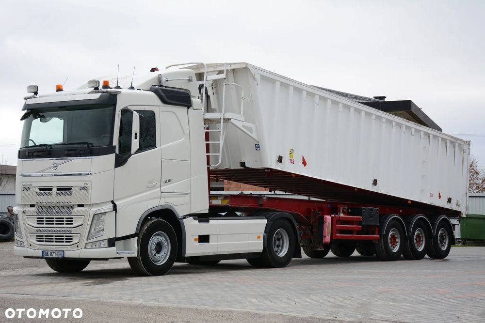 Stas 45 m3 / 2008 r. / 6300 kg / Klapo-drzwi / Aluminiowy wywrot - 4