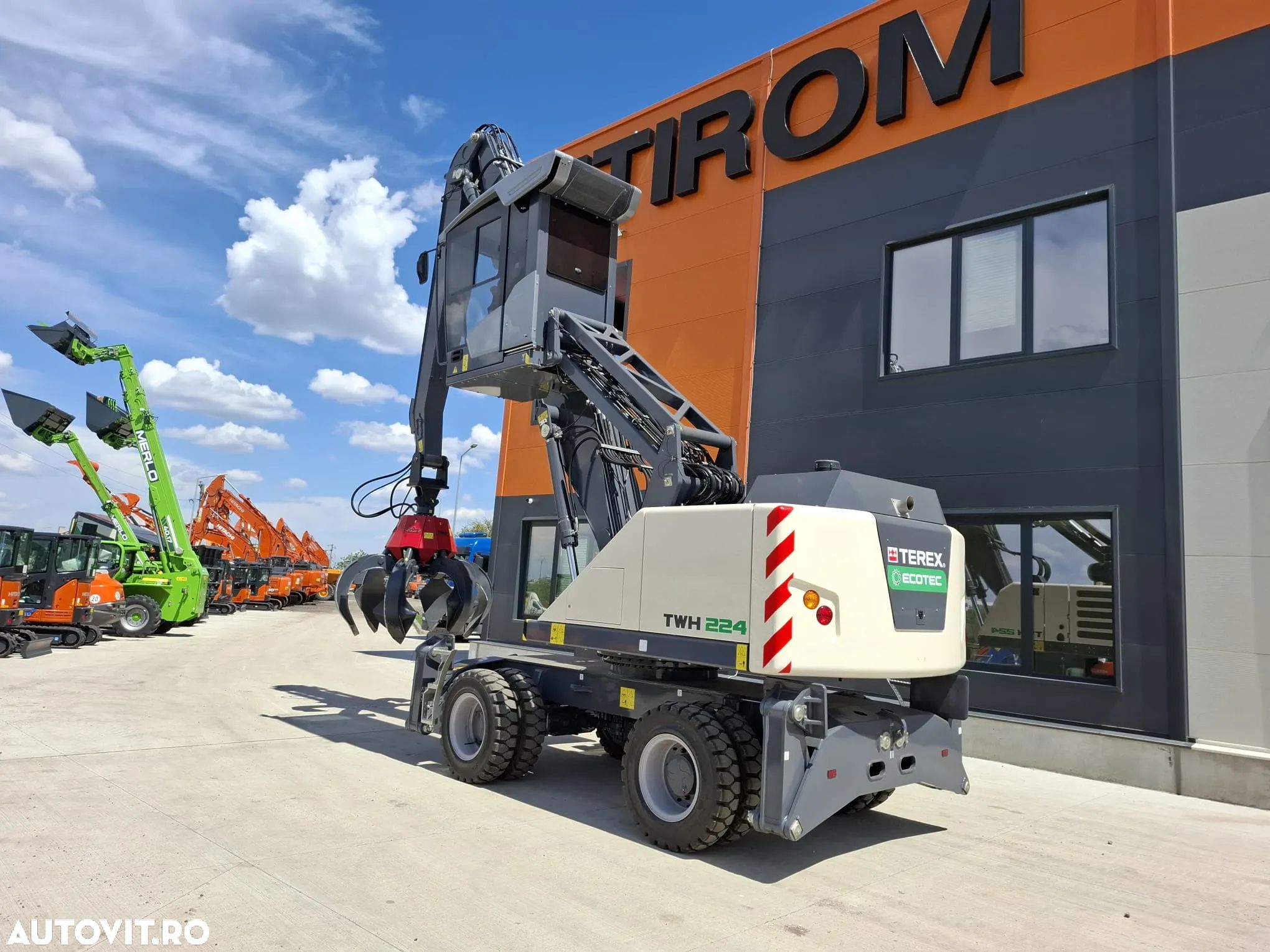 Terex FUCHS 26t, brate 11m, graifer 5 petale, cale fata spate-garantie, posibilitate leasing-269.000 EUR+tva - 1