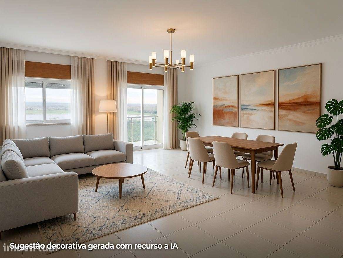 Apartamento T2 com 123m2, três varandas, vista fantástica, a cerca ... - Grande imagem: 4/29