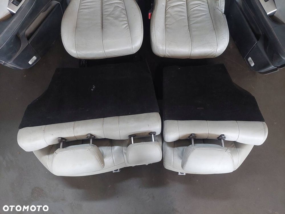 FOTELE KOMPLET LEWY PRAWY KANAPA TYŁ + BOCZKI NISSAN MURANO Z50 - 6