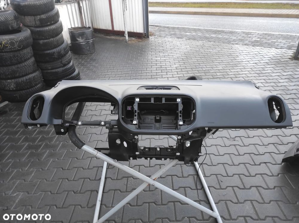 KONSOLA KOKPIT DESKA ROZDZIELCZA VW GOLF 5 PLUS 6 PLUS EUROPA AIR BAG ORGINAŁ ZESTAW KOMPLET !!!!! - 1