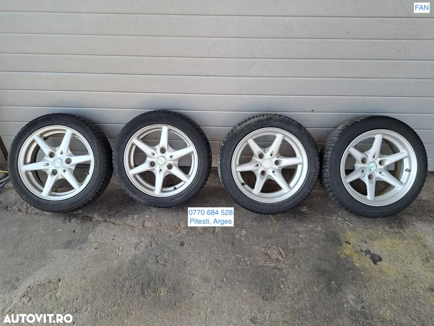 Jante roti Smart ForTwo originale Sportiva editie limitata Mille Miglia 1000 Miglia doua latimi pe 15 - 1