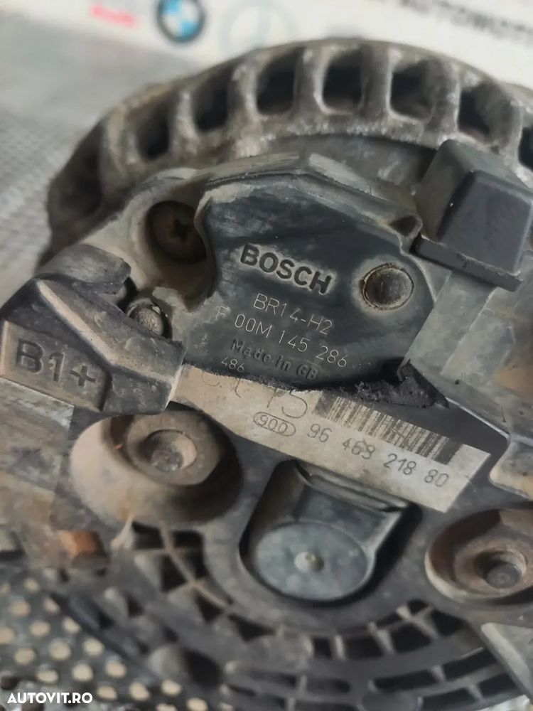 Alternator Citroen Peugeot Ford 1.6 Hdi 2.0 Hdi An 2002-2003-2004-2005-2006-2007-2008-2009 Cod - 7