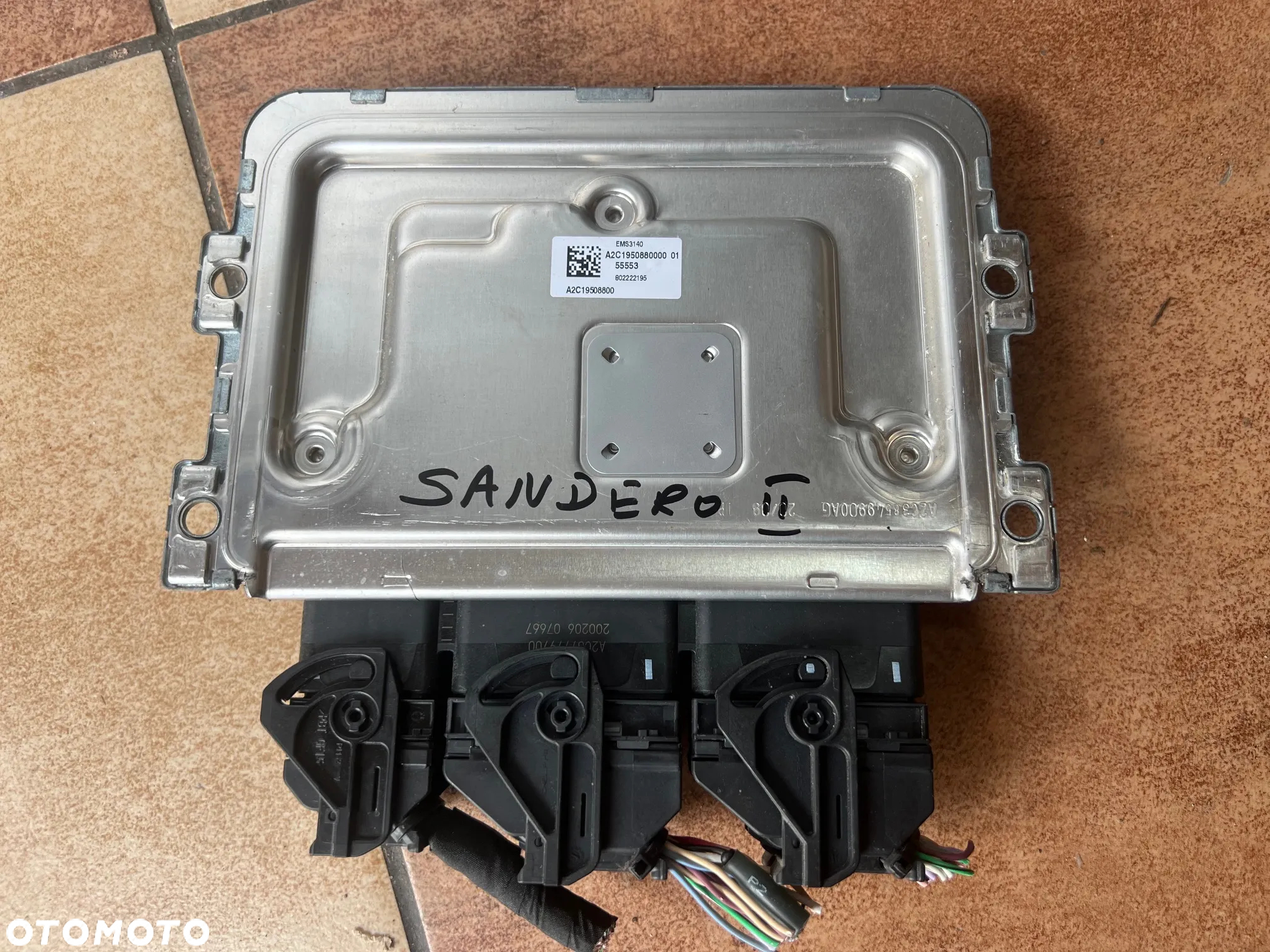 KOMPUTER STEROWNIK SILNIKA DACIA SANDERO III 2022 0,9 TCE 237109775R - 2