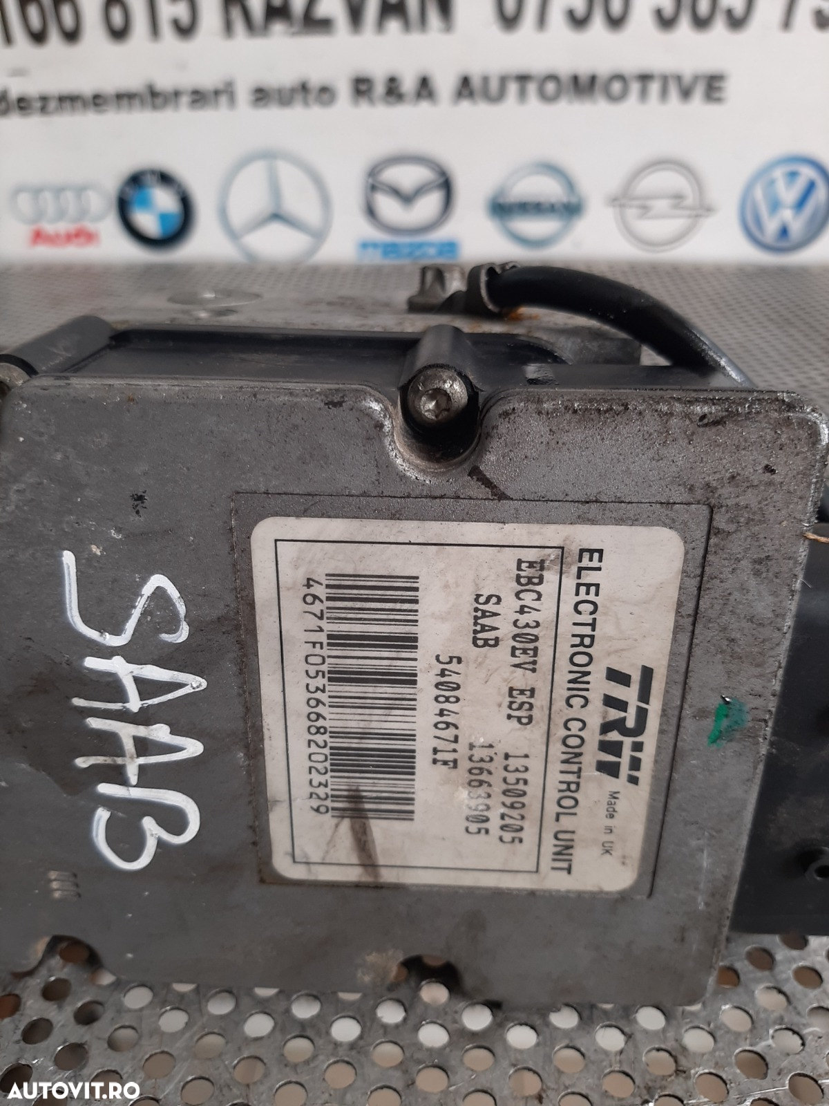 Modul Pompa Unitate ABS Saab 93 Volan Stanga Cod 13509205 Vanduta De Firma Cu Garantie - 5