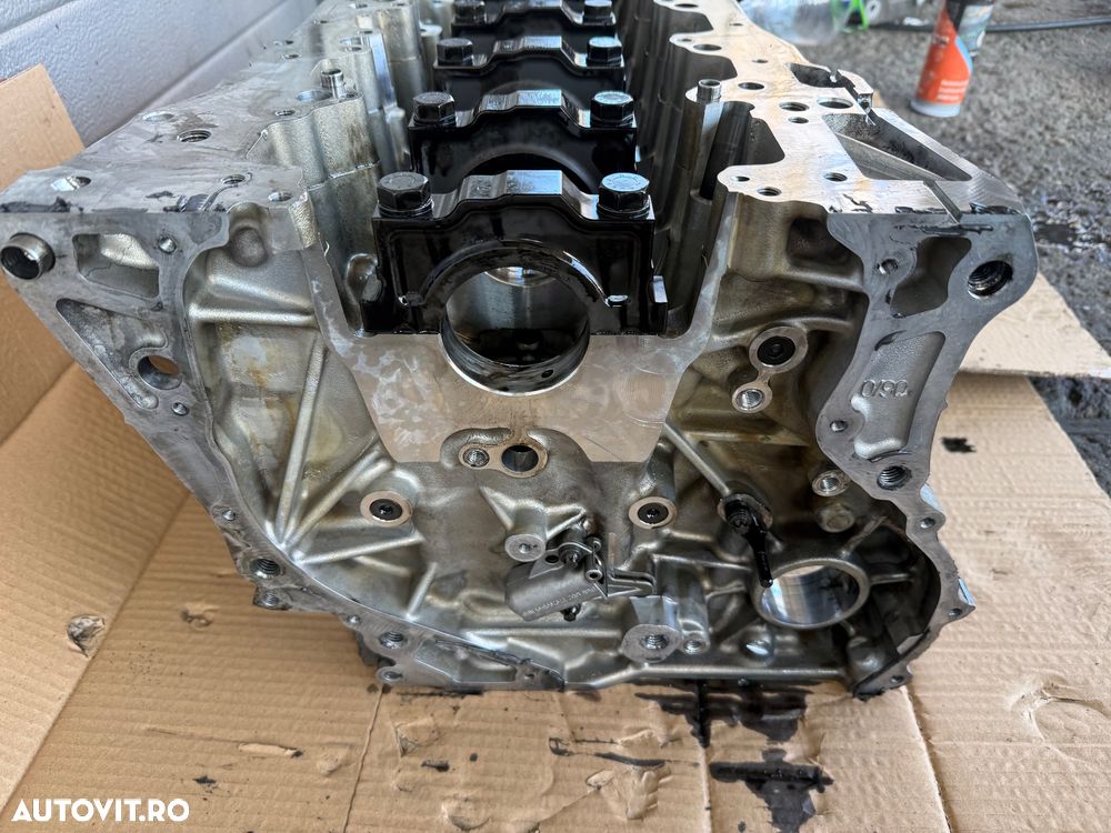 Bloc Motor BMW N57D30B / N57D30A – 3.0 Diesel – Ideal Recondiționare – Fără Fisuri Bmw X6 e71 N57 740dx F01 N57 - 11