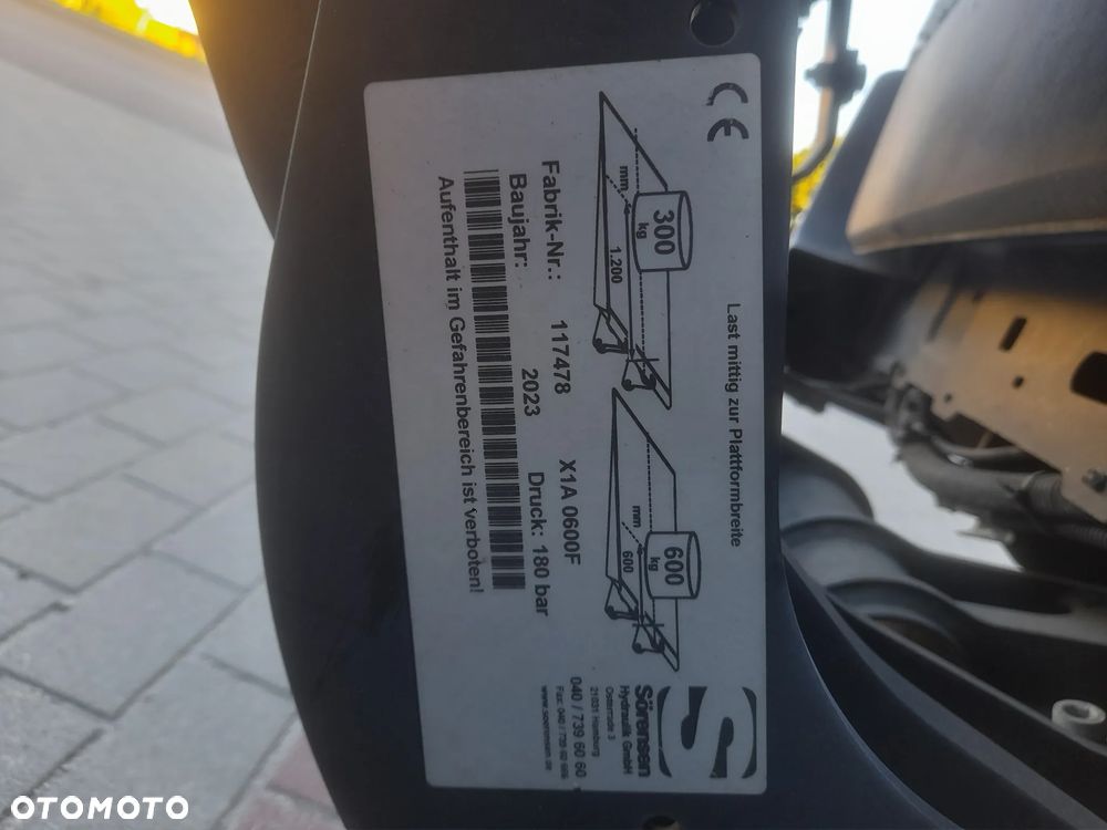 Nissan NV400 L3H2 Winda Załadowcza SORENSEN 600kg Ważne UDT Niski Przebieg LEASING !! - 9