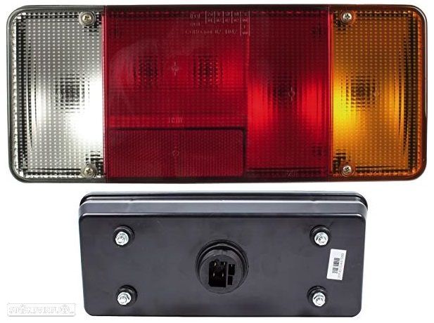 Farolins universais de trás carrinhas Iveco Daily L200 Hilux D21 D22 B2500 Ranger NOVOS - 1
