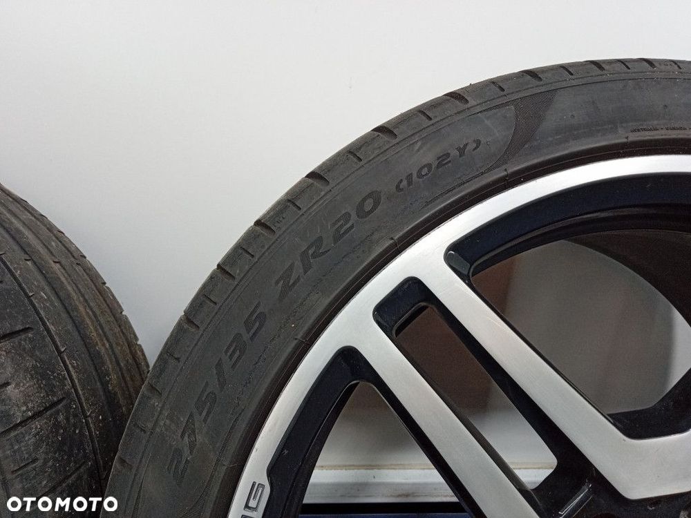 MERCEDES W216 W221 ALUFELGI AMG 20 CALI 8.5J 9.5J 5X112 Z OPONAMI KPL - 8