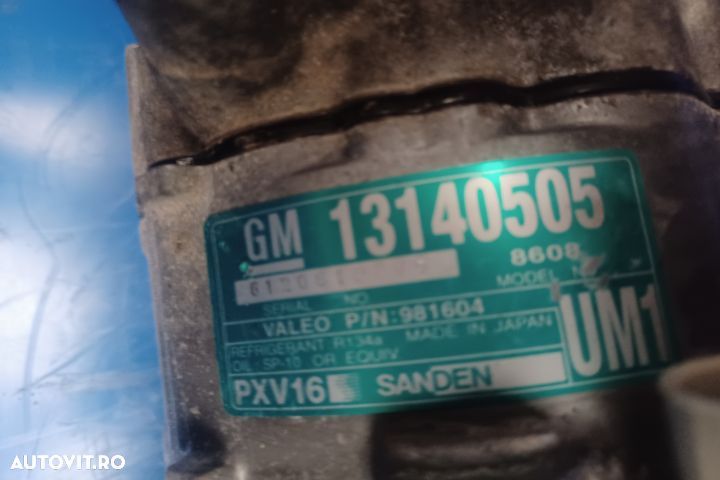 Compresor AC 13140505 Opel Vectra C [facelift] [2005 - 2009] wagon 5- - 5