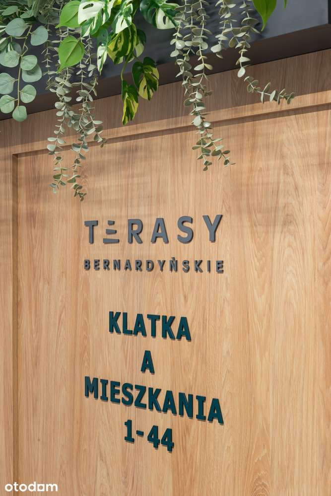 3-pokojowe mieszkanie 66m2 + taras Bezpośrednio